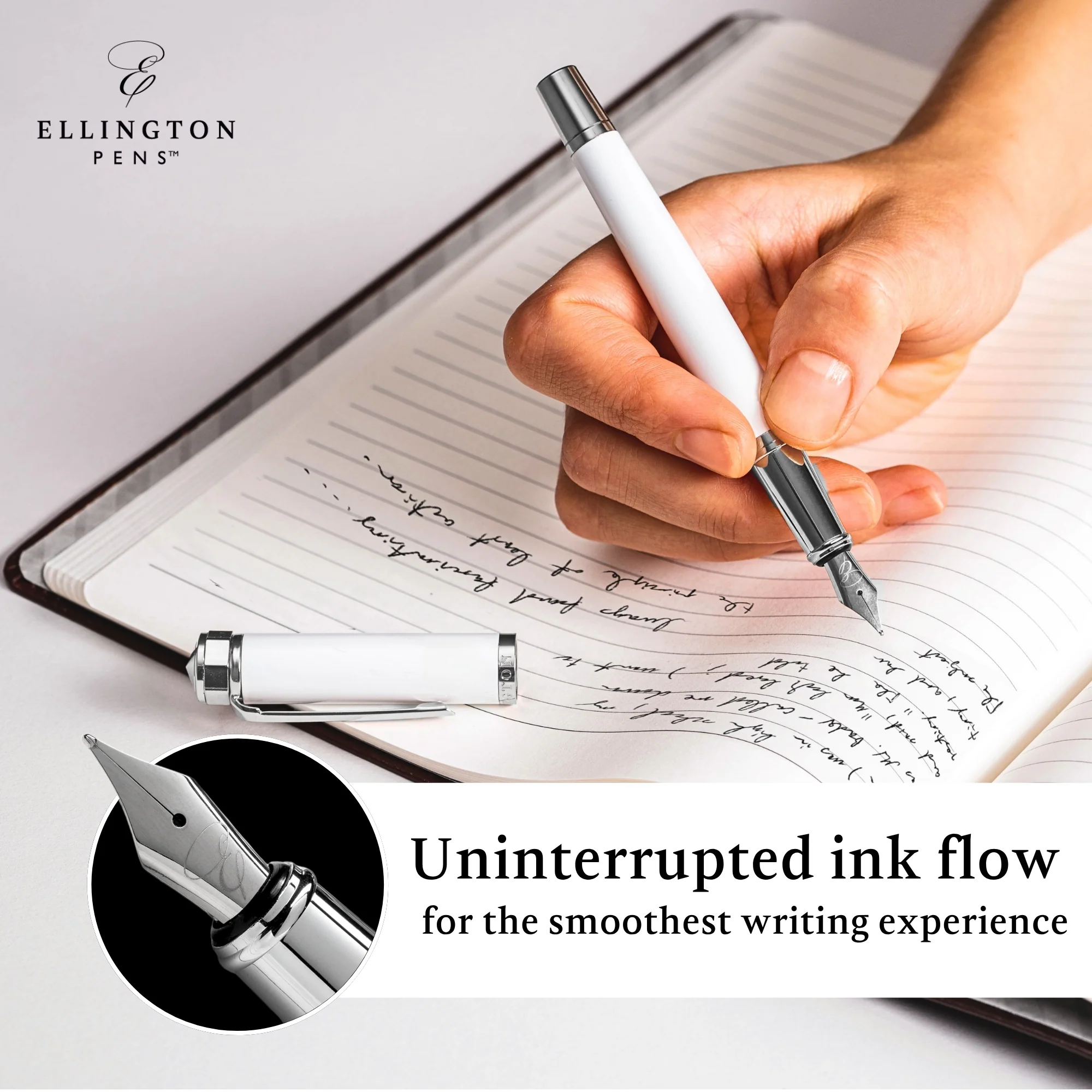 LIMITED EDITION Alpine Silver Fountain Pen - Image 7