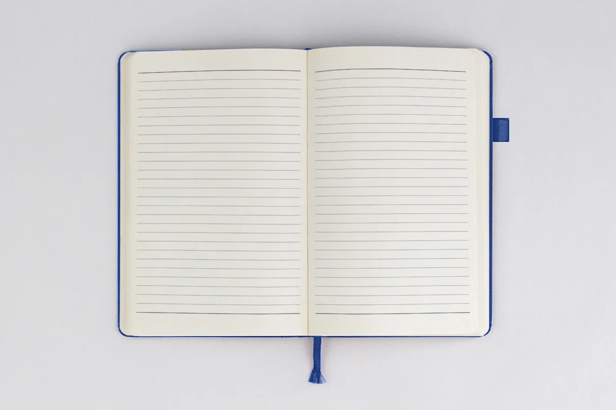Blue Journal - PU Saffiano Leather - Image 8