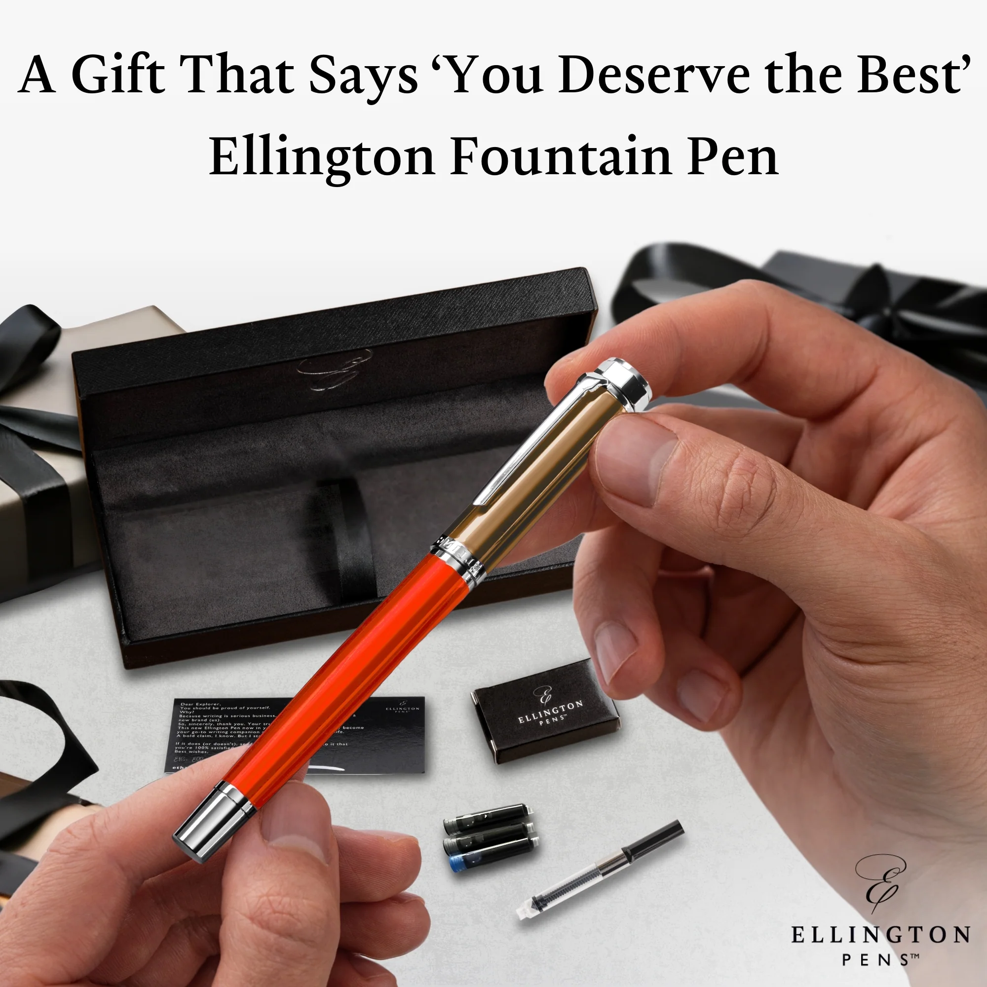 FREE Gift Crimson Rust Medium Nib - Image 5