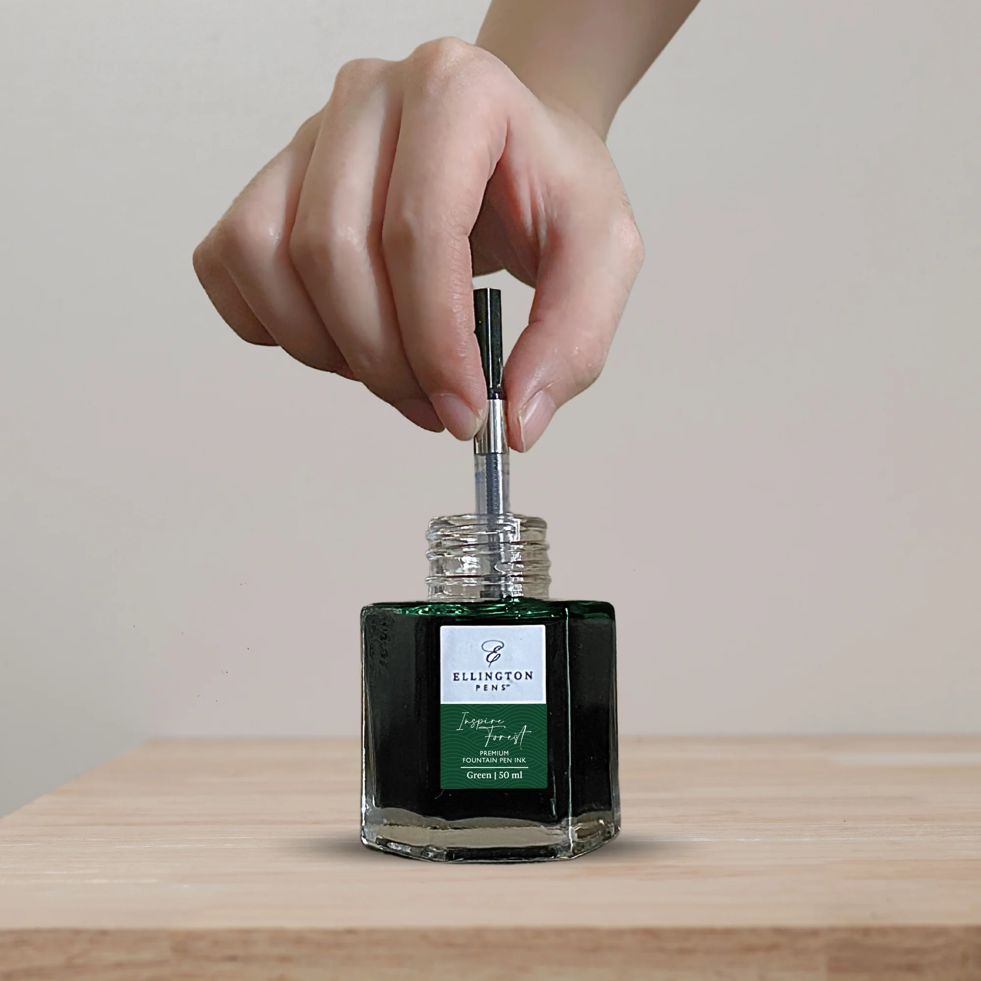 Ink Bottle Inspire Forest Dark Green - Image 3