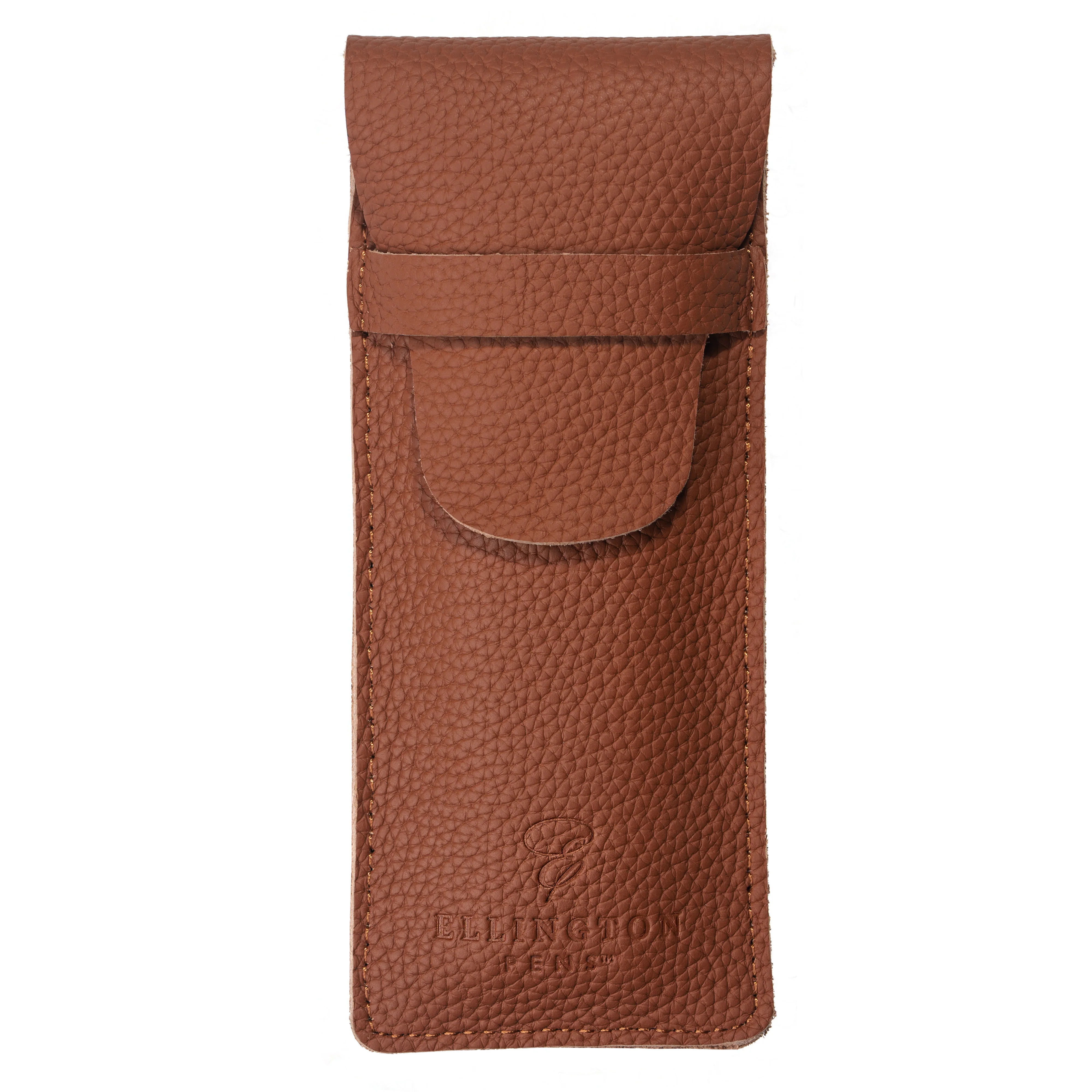 Leather Pen Case  Tan Brown