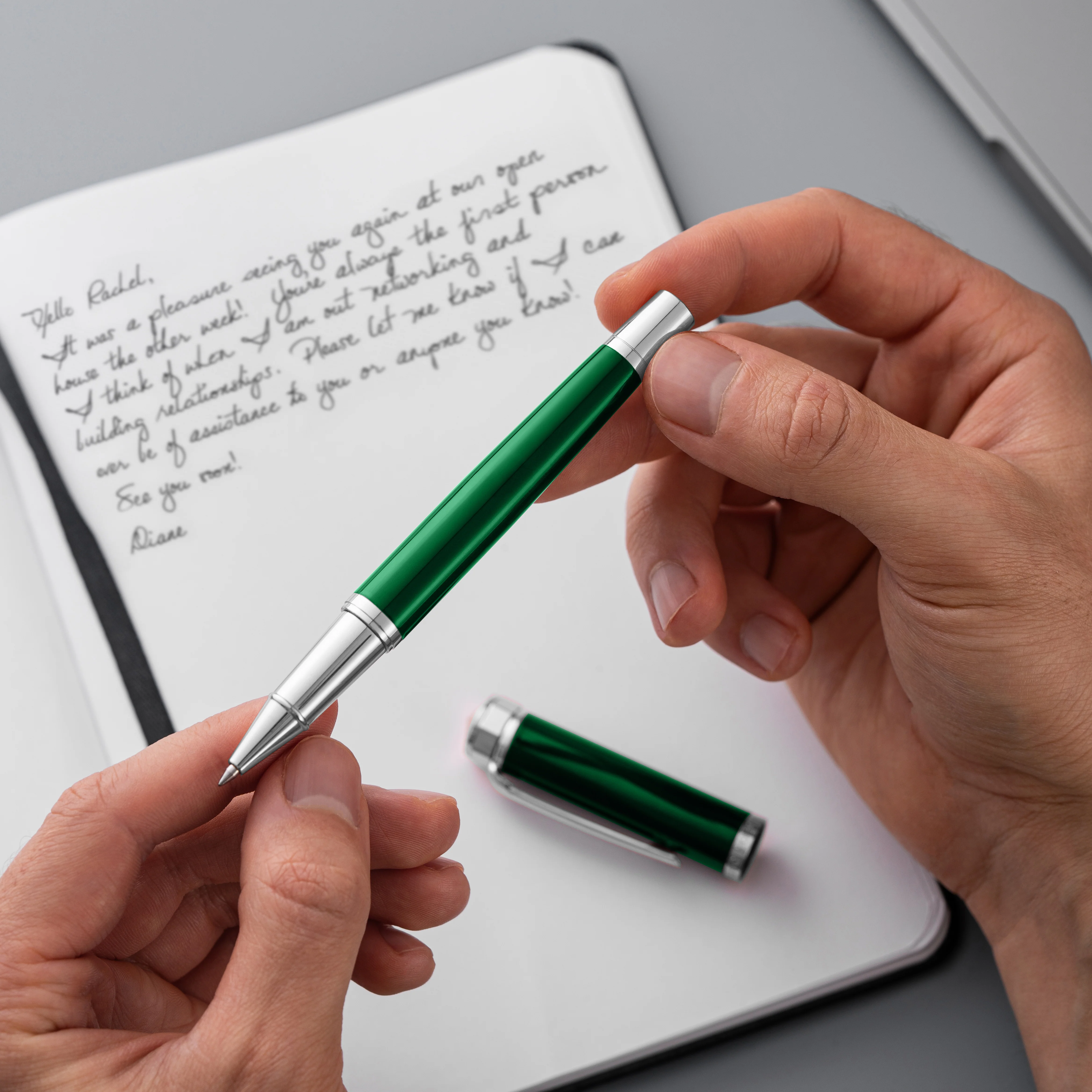 Emerald Sterling Rollerball - Image 5